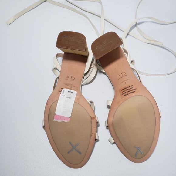 AD Daughters Avienna Leather Lace Up Sandals - Picture 5 of 9